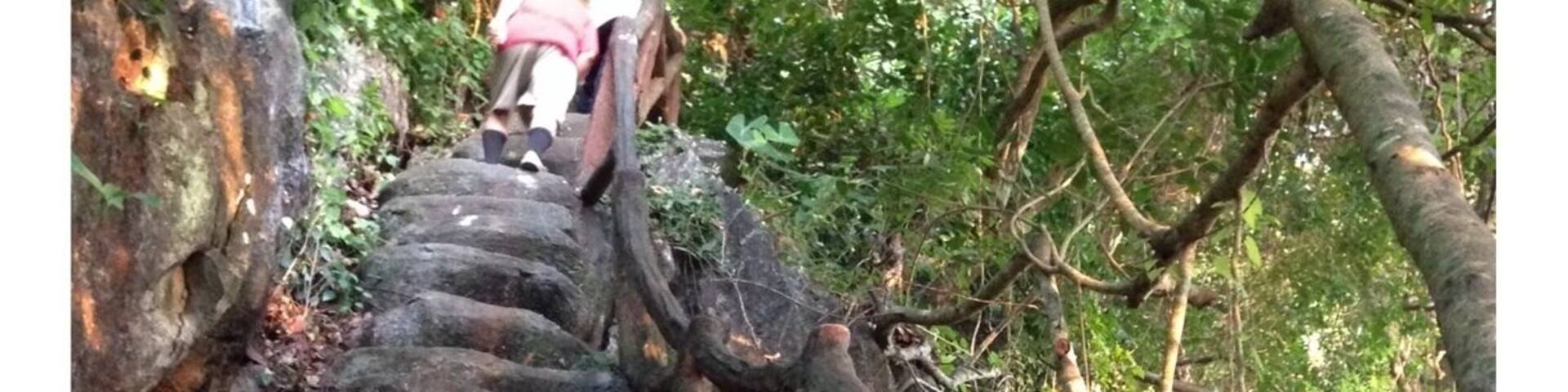 Hike this small hill early in the morning to catch the sunrise. Used to be called Gua Sami but now it's know as Bukit Cenderawasih. Easy climb with lots of steps. The entrance is walking distance from Seri Malaysia Hotel or Dewan 2020.