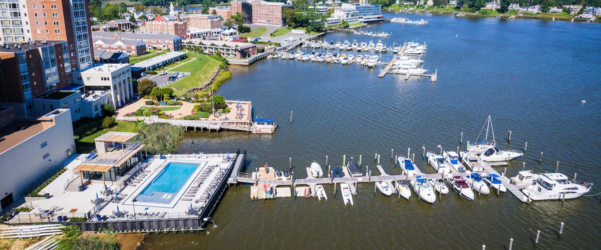Aerial Drone of Red Bank New Jersey