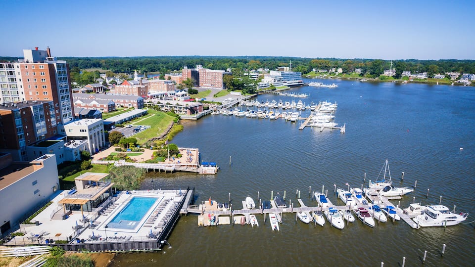 Aerial Drone of Red Bank New Jersey