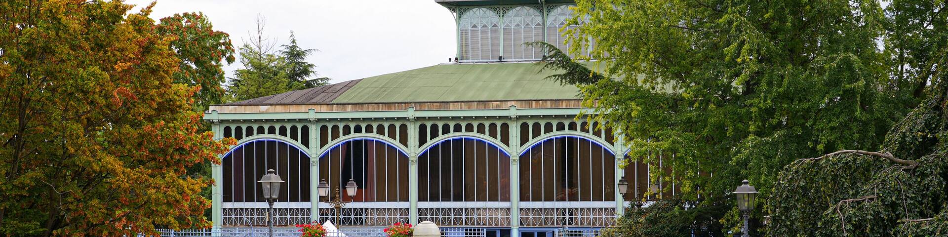 Pavillon Baltard, built in the 1850s of iron and glass by architect Victor Baltard for Paris Central Market, France. It now sits in Nogent-sur-Marne and serves as a concert hall and events space