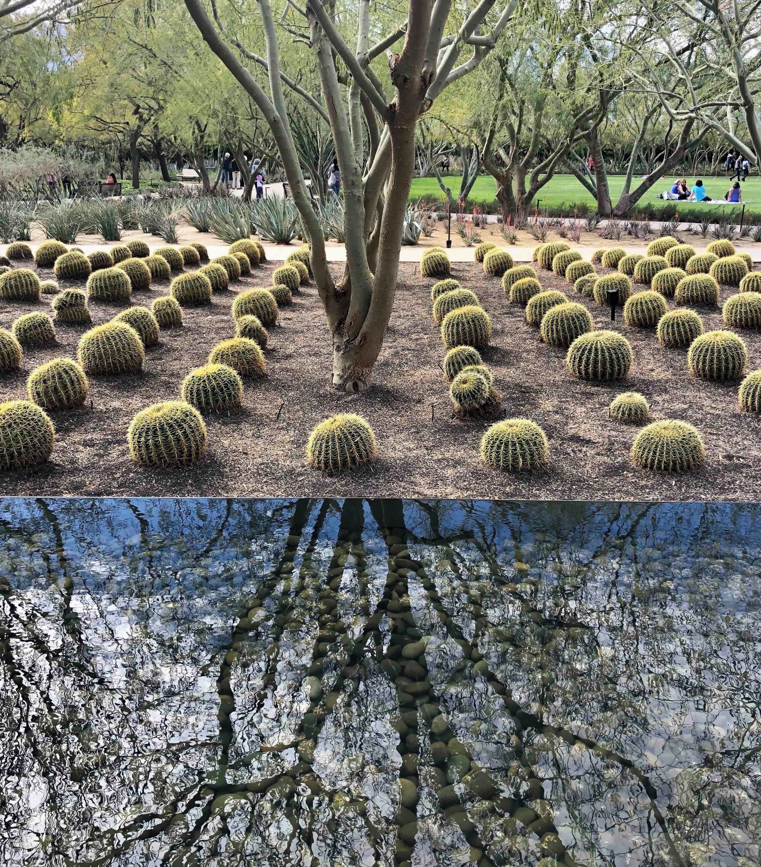 Reflecting pond. This property is commonly referred to as the West Coast Camp David. It was the home of publisher Walter Annenberg and has hosted 8 previous Presidents. There is a visitor center and gardens that are open to the public. The home and remainder of the property are available for touring with reservations.