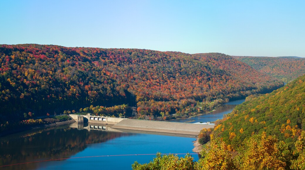 Kinzua Dam at Allegheny National Forest in Pennsylvania