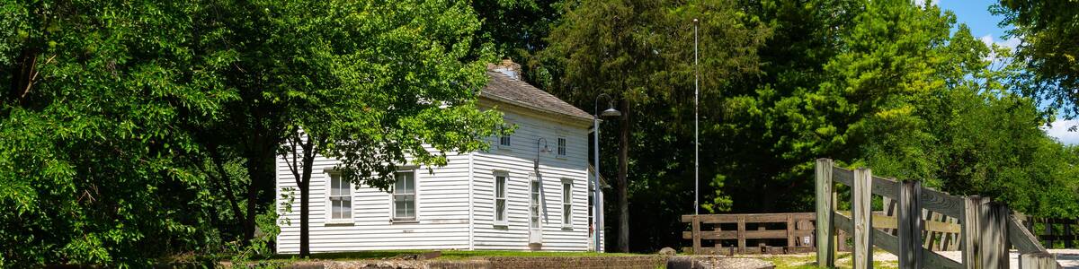 Lock on the I & M Canal
