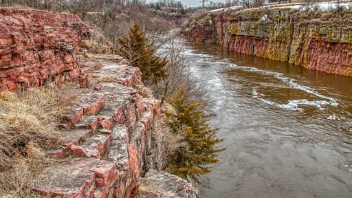 The Dells are a unique geological feature of South Dakota