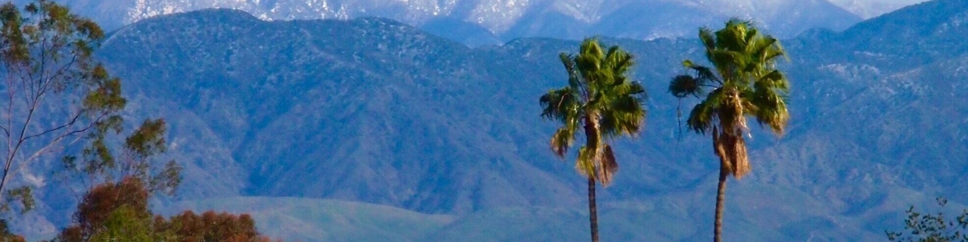 Sometimes you just need to stop and appreciate the area right where you live!  From here, it's just a half hour drive to the mountains, 40 minutes to the desert, an hour to Los Angeles, and an hour to the beach.