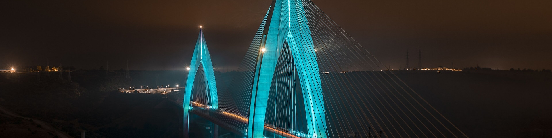 Mohammed VI Bridge, Rabat Grand Bypass, Morocco