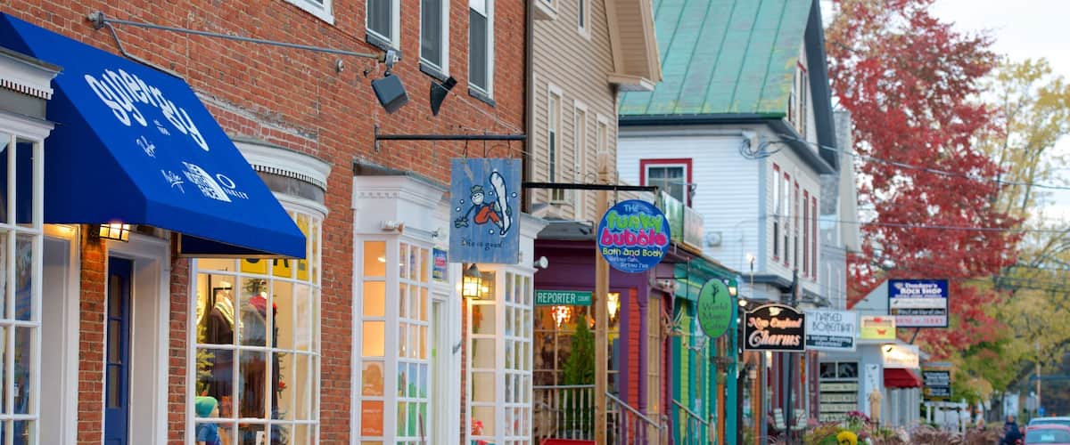 North Conway ofreciendo escenas urbanas