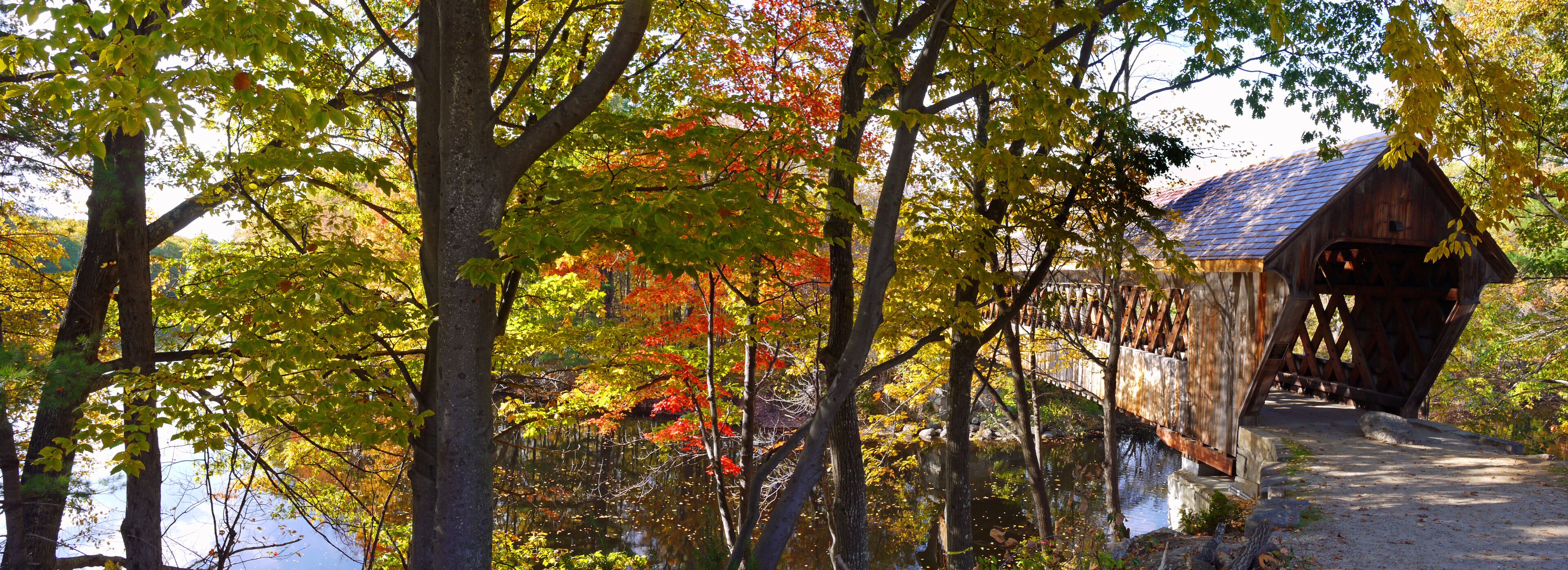 Covered bridge in new Hampshire 