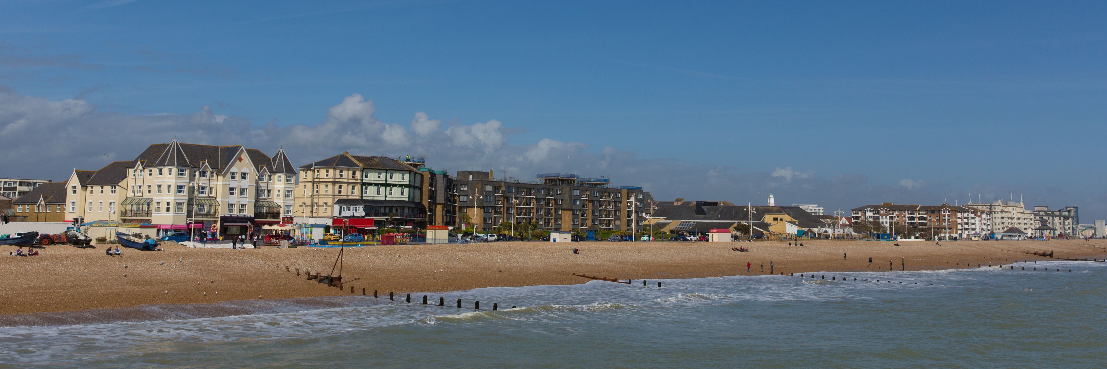 Bognor Regis England UK panoramic view