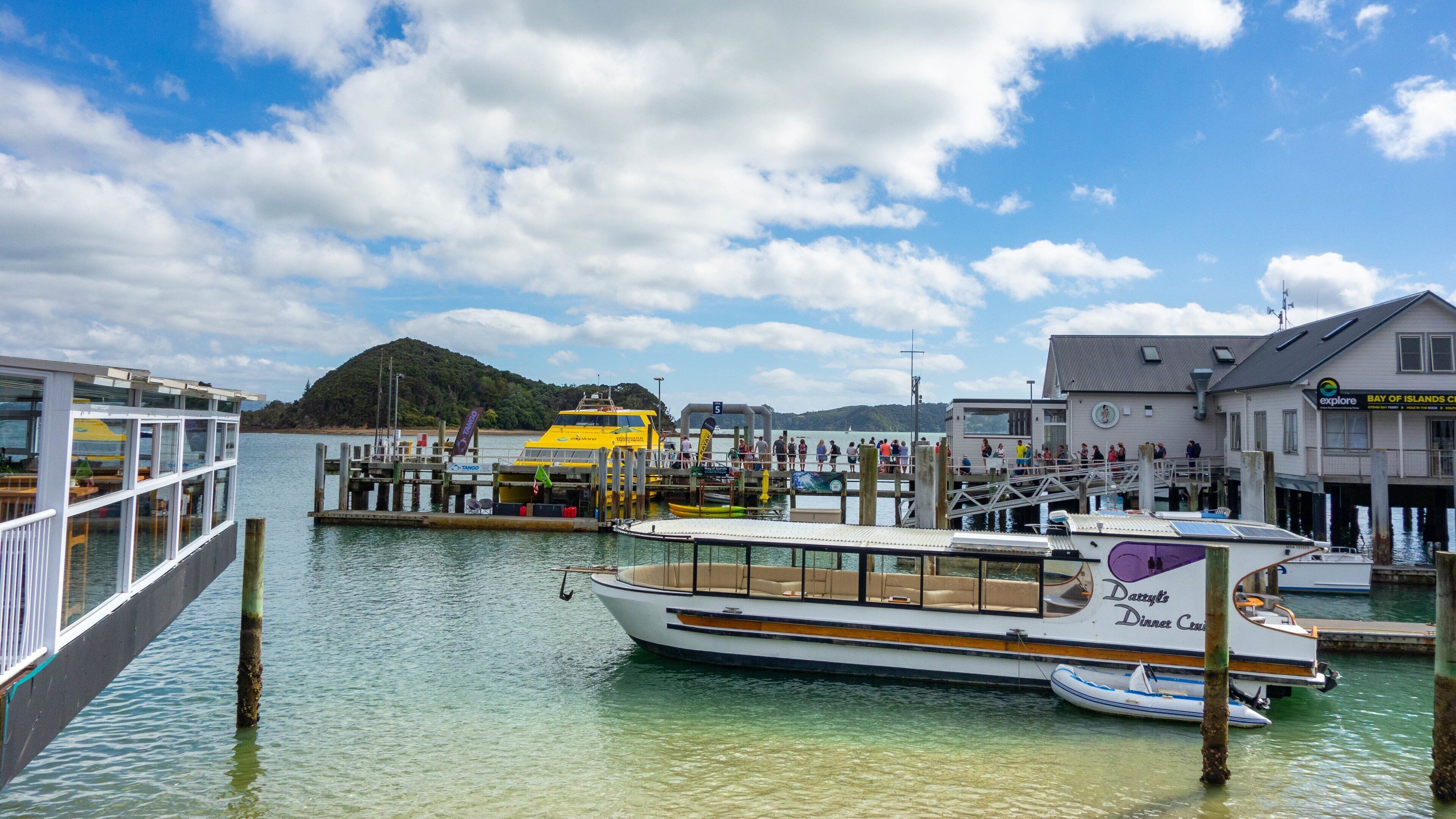 Paihia featuring a bay or harbor