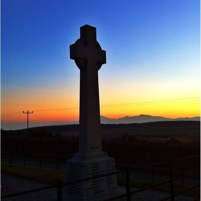#sunset #war #memorial #arran #isleofbute #scotland