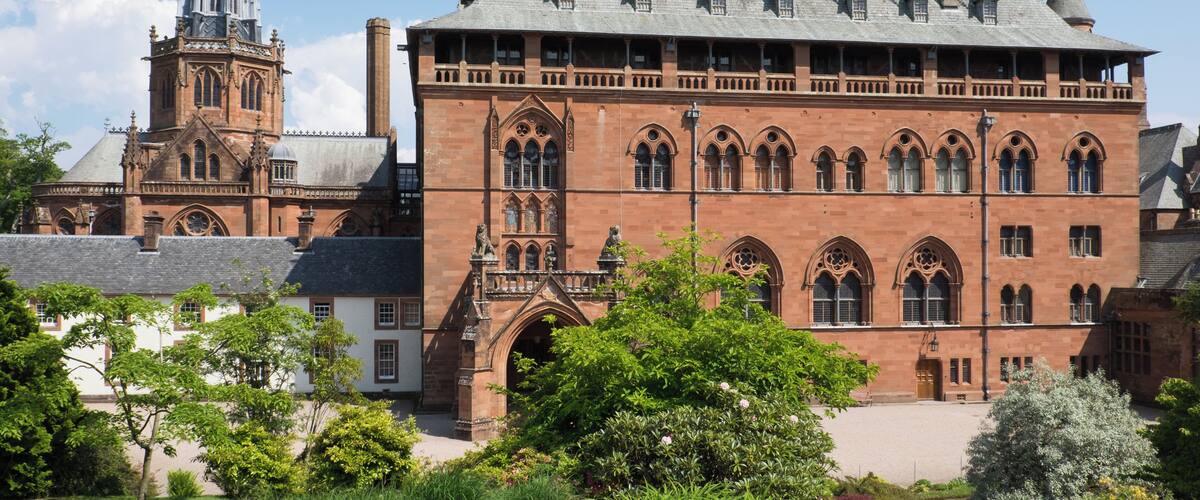 Mount Stuart House, Isle of Bute - west view