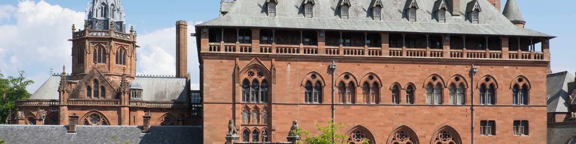 Mount Stuart House, Isle of Bute - west view