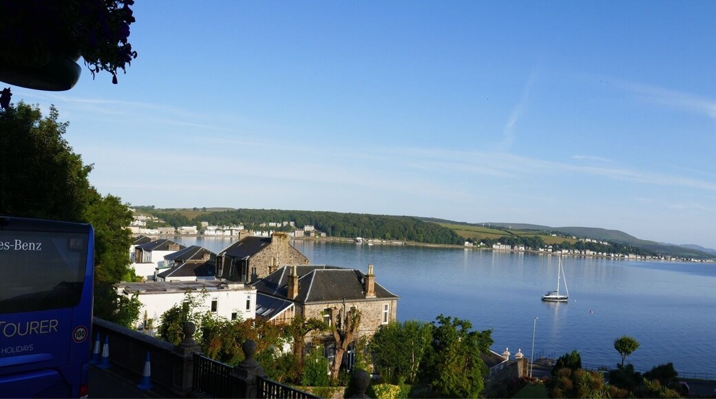 6am view from hotel veranda.