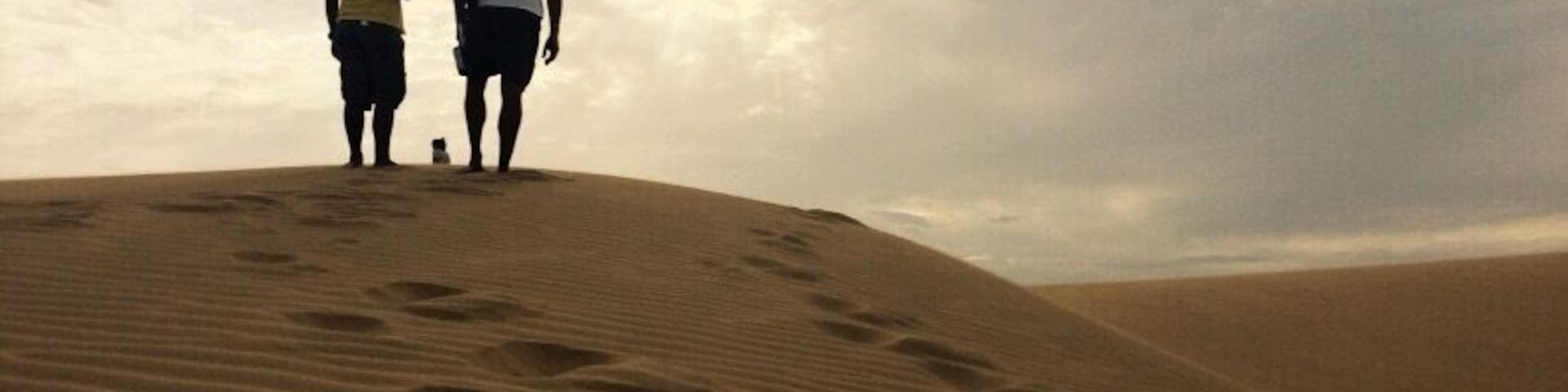 Médanos de Coro... el desierto en medio del concreto...