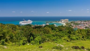 Caribbean beach on the northern coast of Jamaica, near Dunn's
