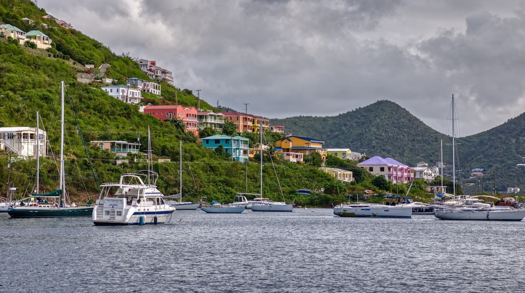 Road Town is the Capital of the British Virgin Islands on Tortola