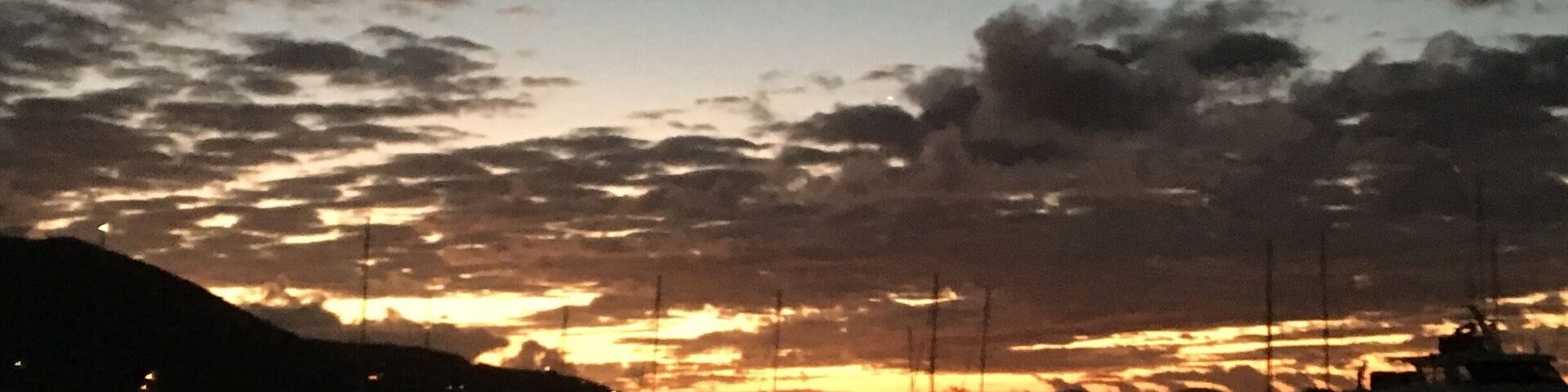 Sunrise in #Tortola#Britishvirginis