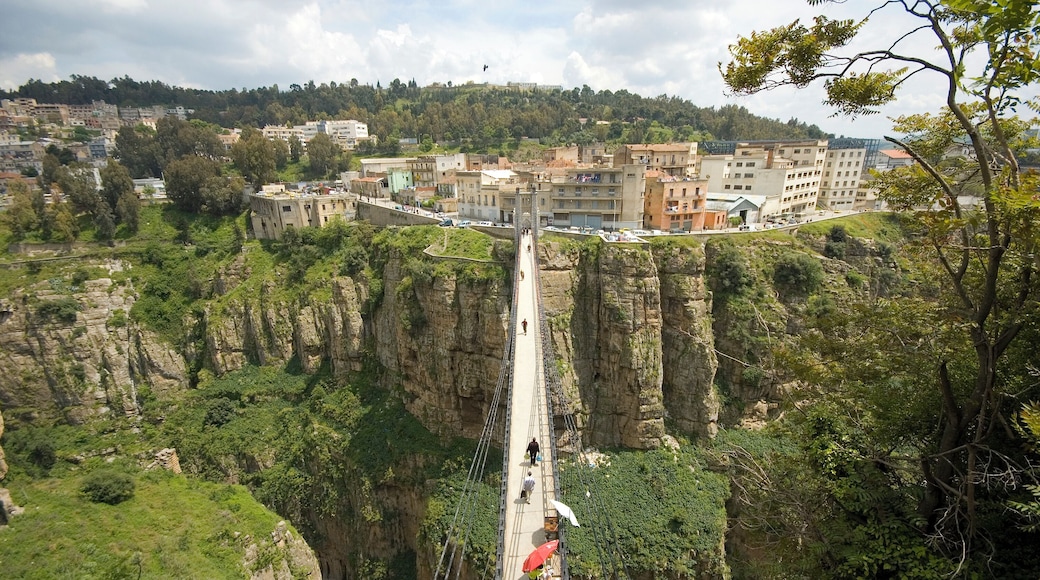Suspended bridges in old Cirta