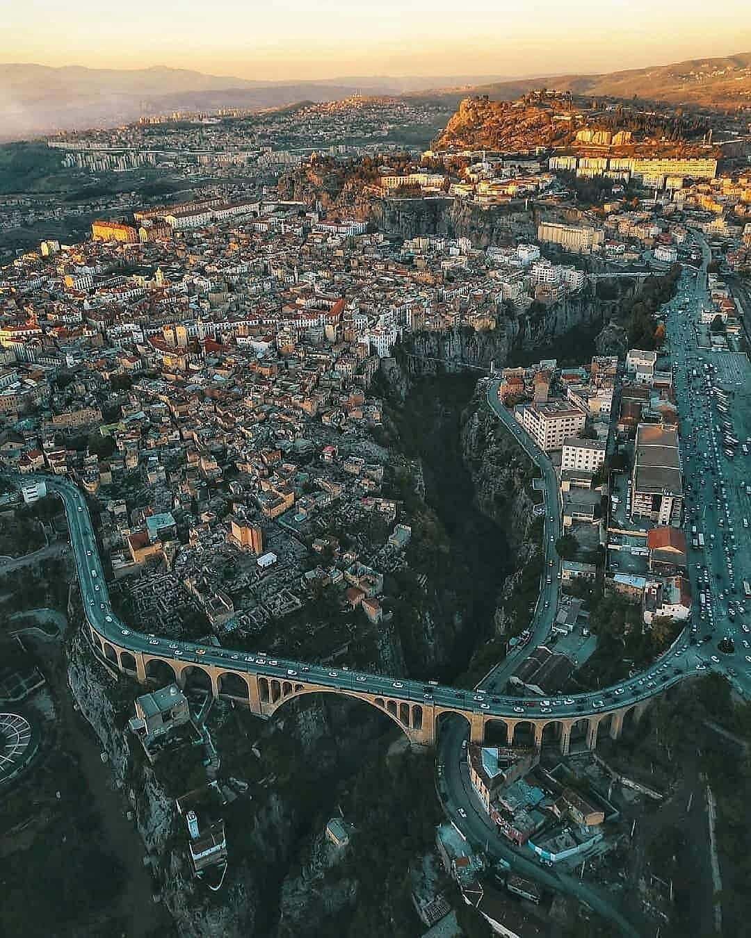 Eagle eye view on old Cirta
