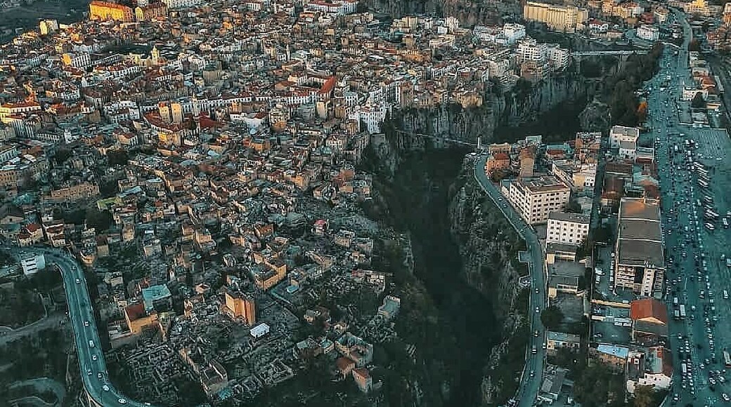 Eagle eye view on old Cirta