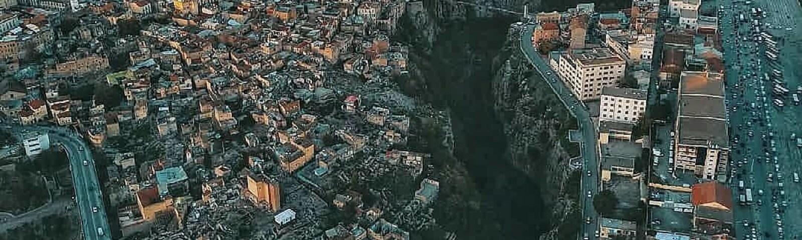 Eagle eye view on old Cirta