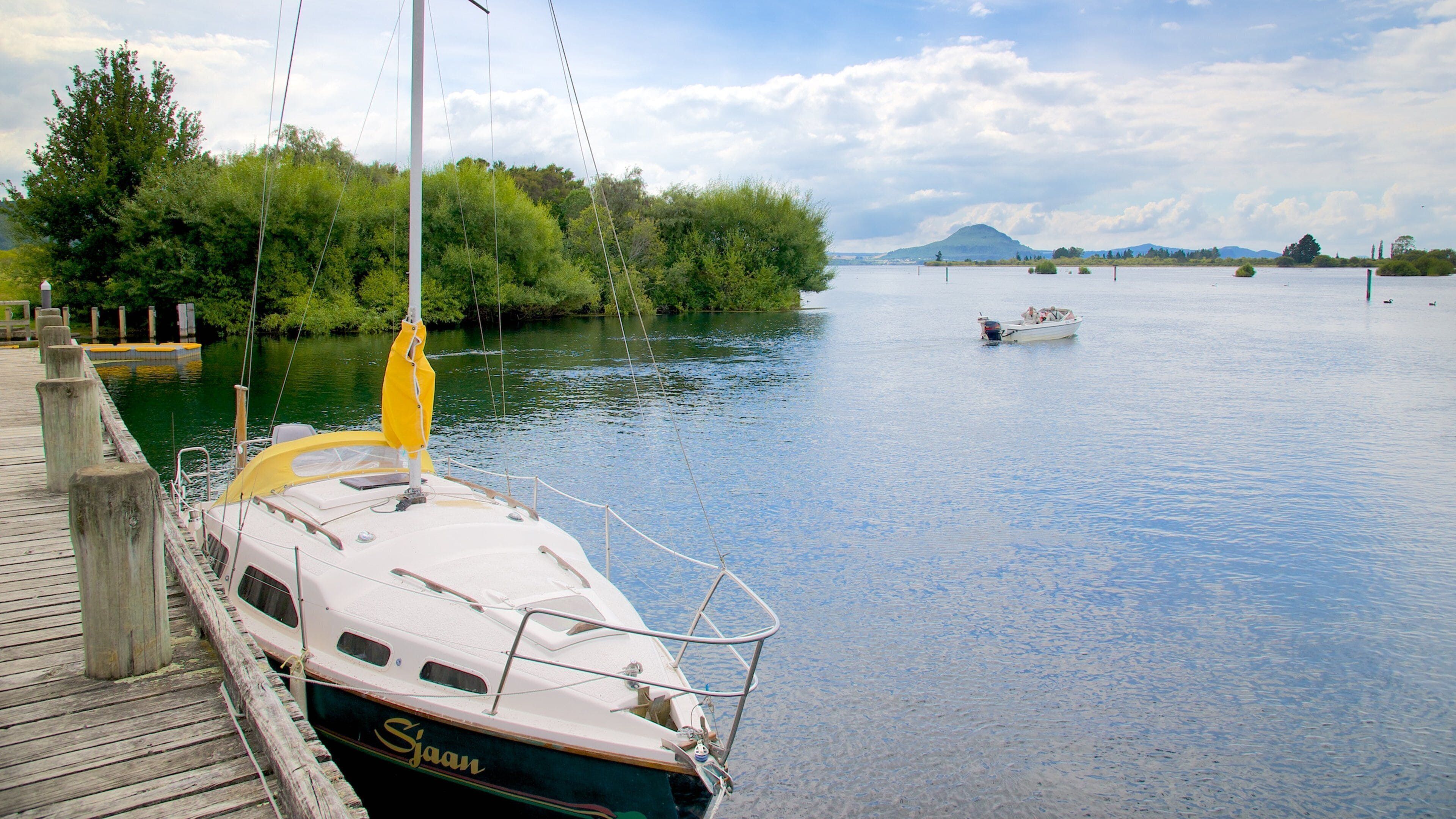 Turangi which includes a lake or waterhole and a bay or harbor