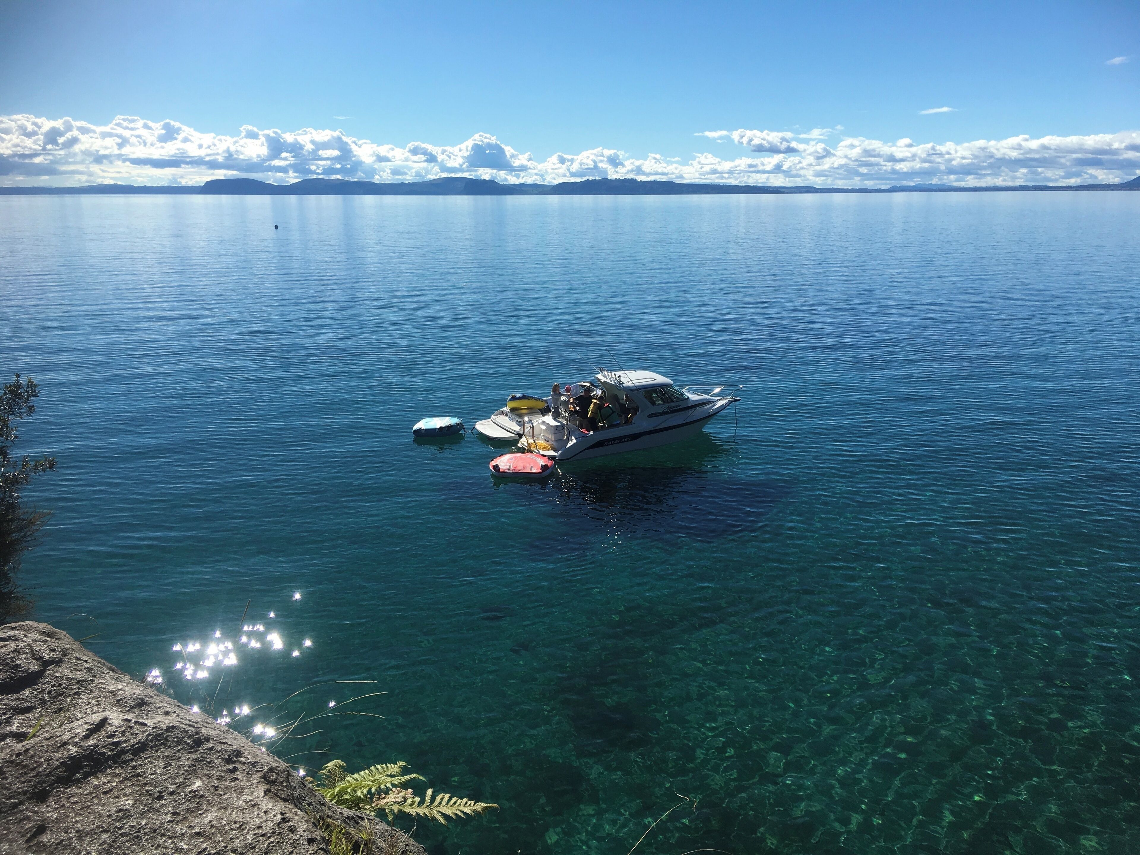 Crystal clear waters