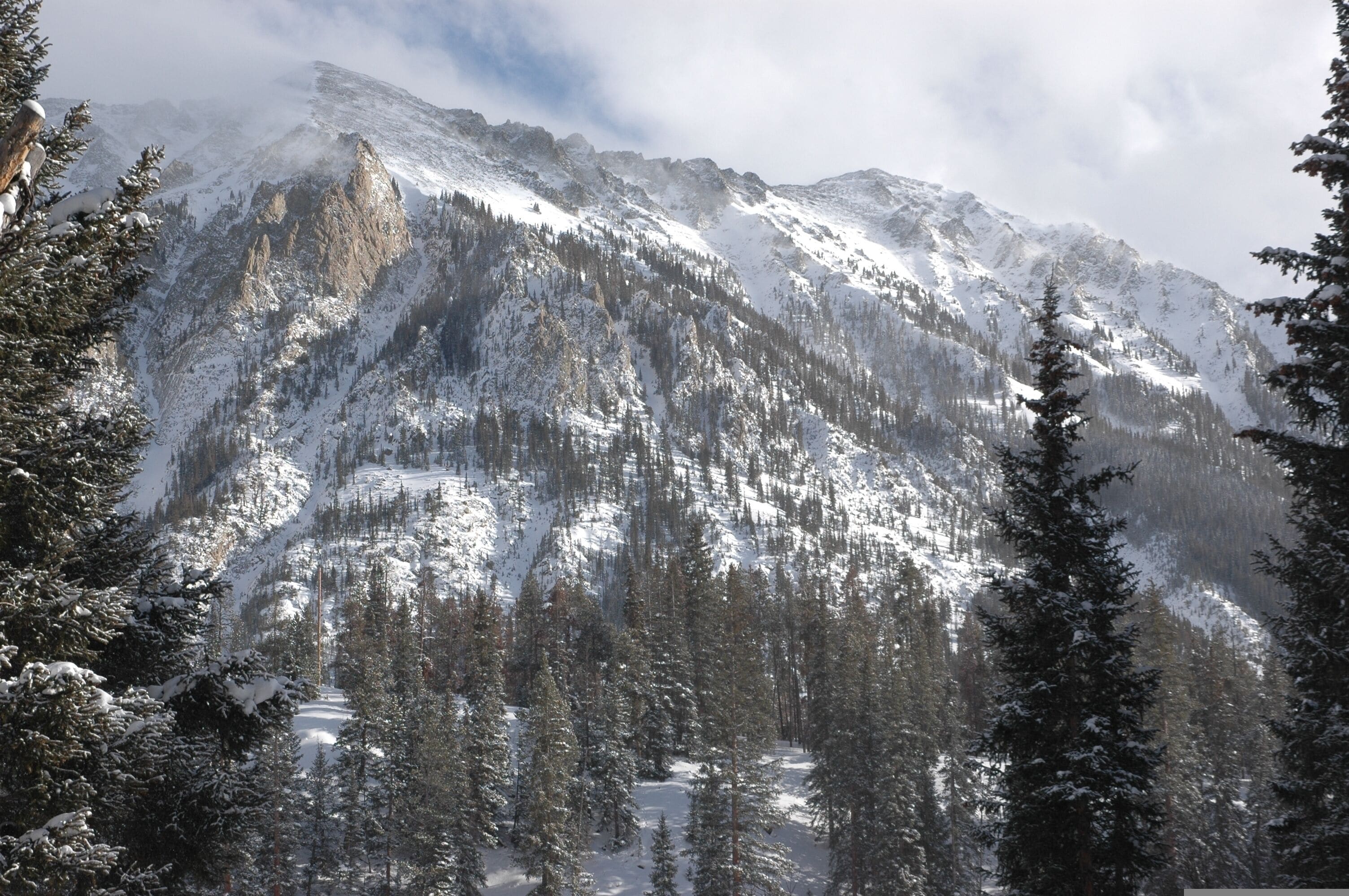 West side of Peak One & Two near Dillon, CO in Summit County