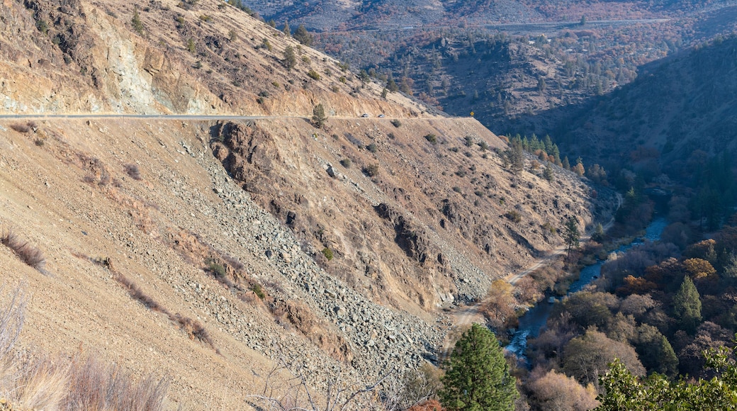 Shasta River runs through Modoc Gulch near Yreka, California, USA