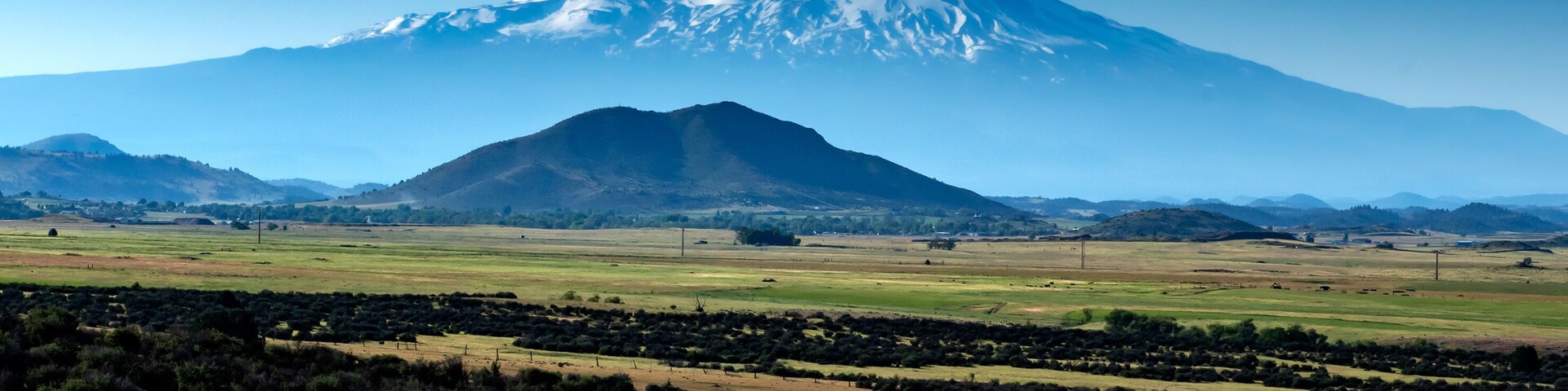 Mount Shasta from Yreka vista point