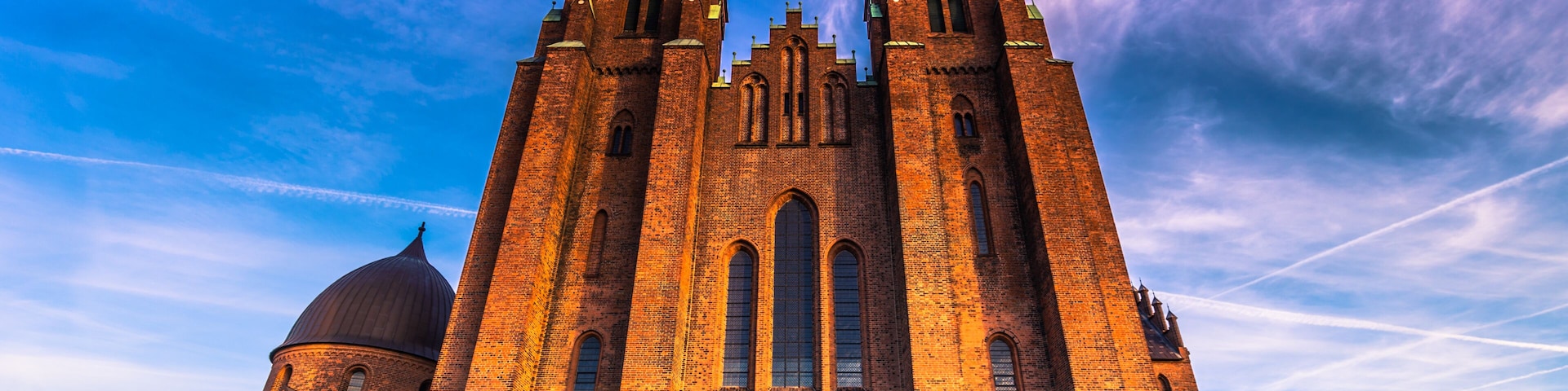 December 04, 2016: Frontal view of the Cathedral of Saint Luke i