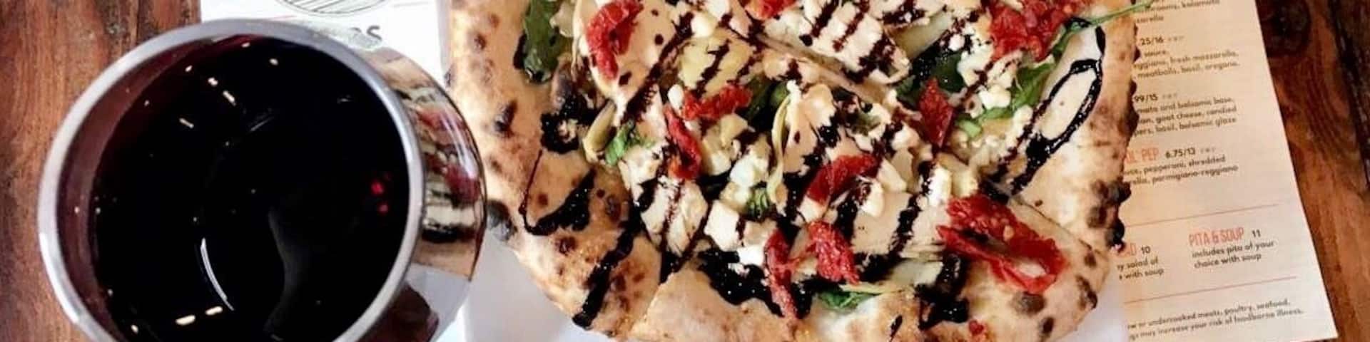 Great atmosphere, yummy food. And kids can make heir own pizzas here too!