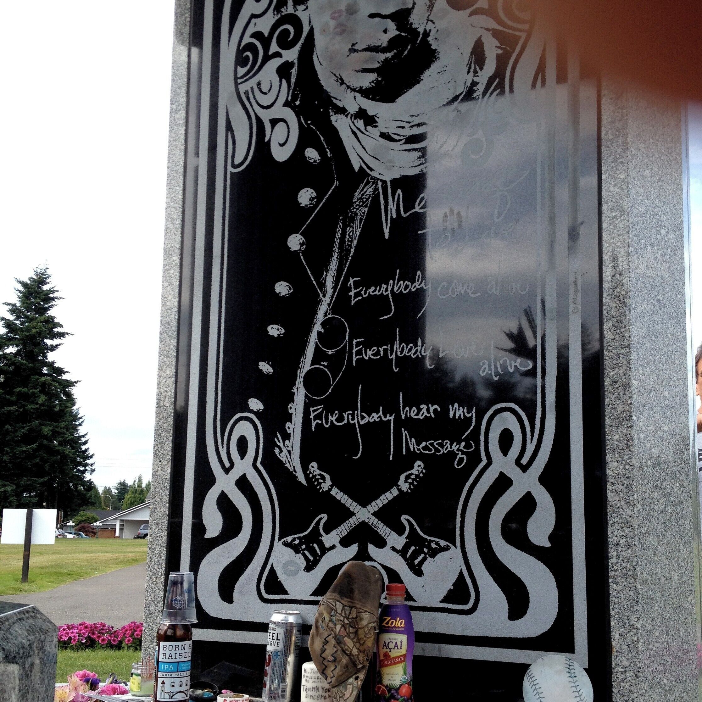Jimi Hendrix Memorial.