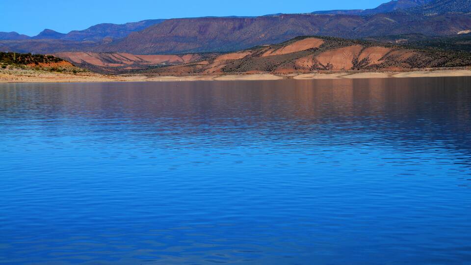 Blue Skies Roosevelt Lake Arizona