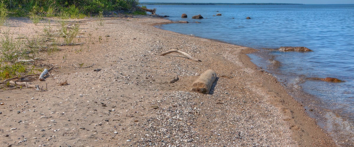 Zippel Bay State Park on Lake of the Woods, Minnesota