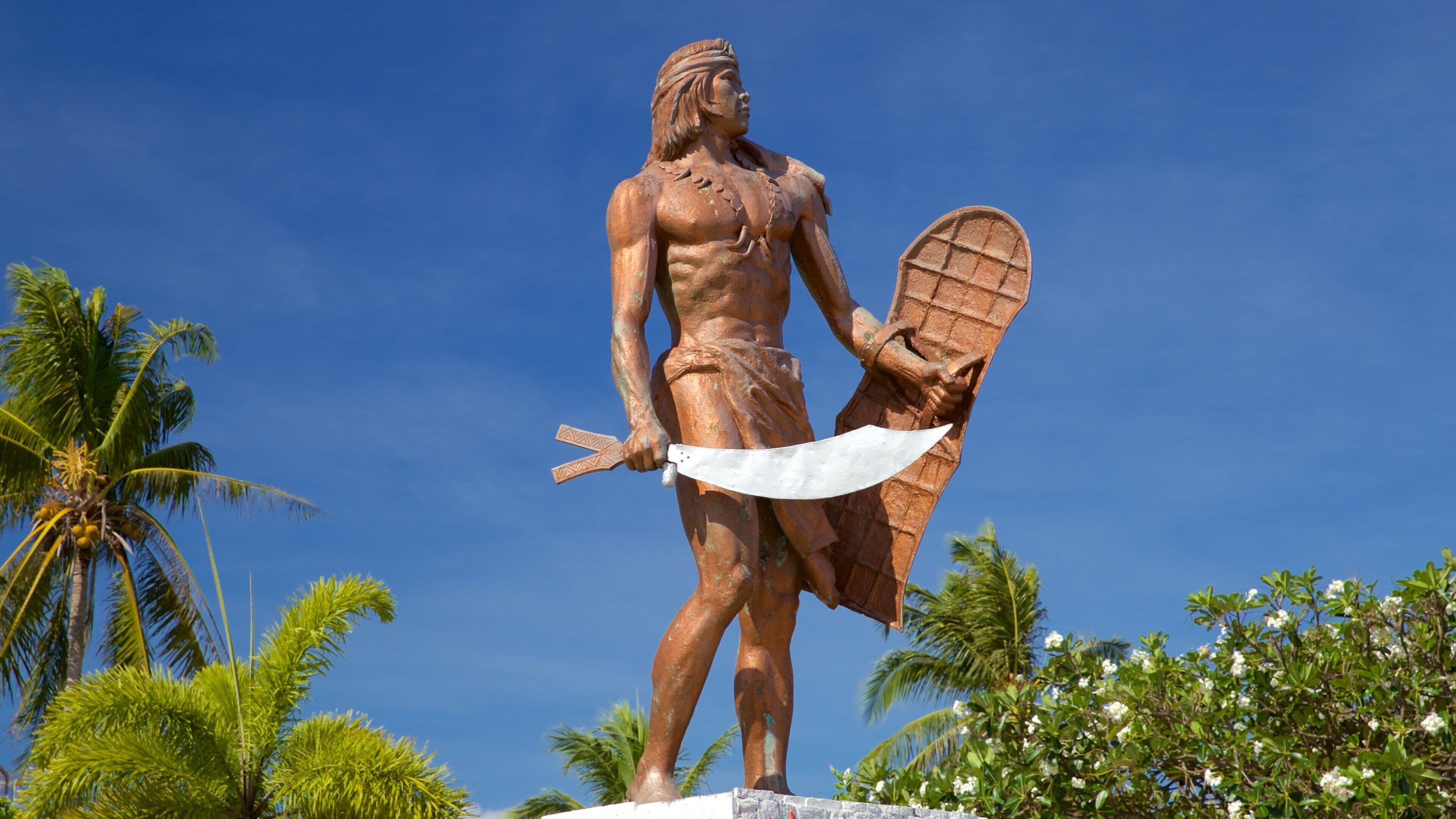 Lapu Lapu which includes a statue or sculpture