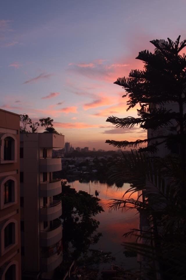 #sunsetongulshanlake 