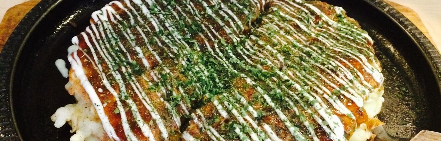 My all time fave, okonomiyaki! 😊