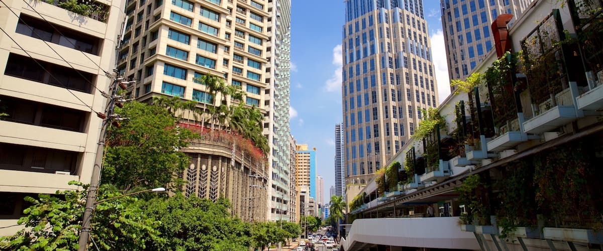 Makati which includes a city