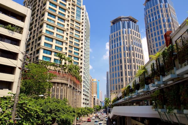 Makati which includes a city