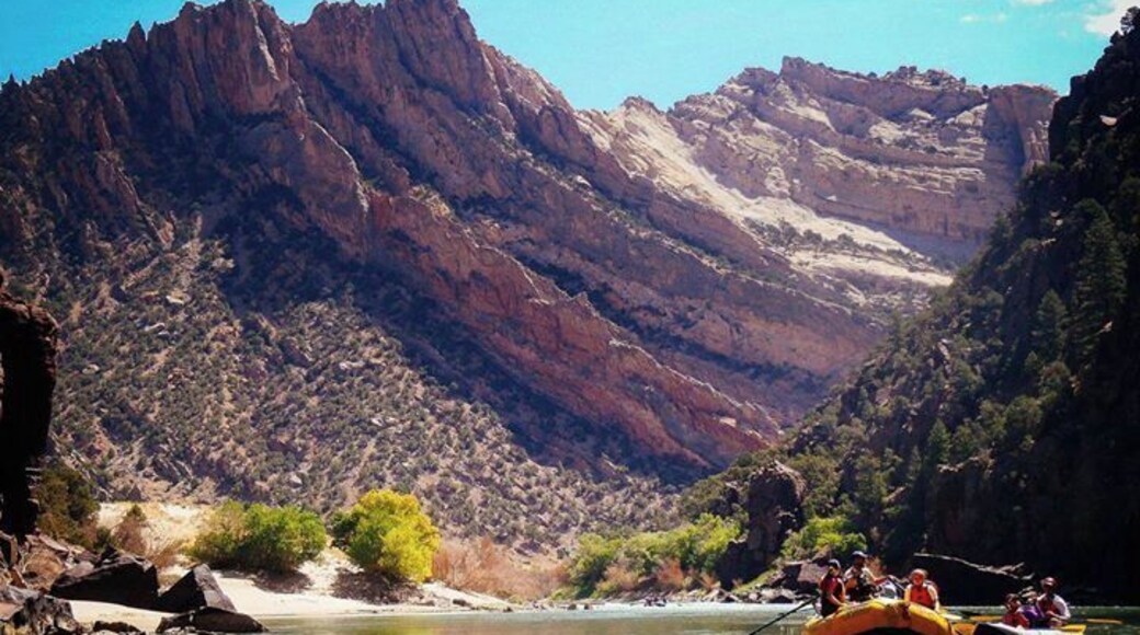White water rafting in one of the most beautiful places in the US