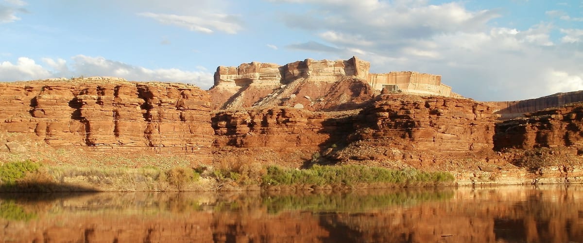 Morning Reflection on the Green River
