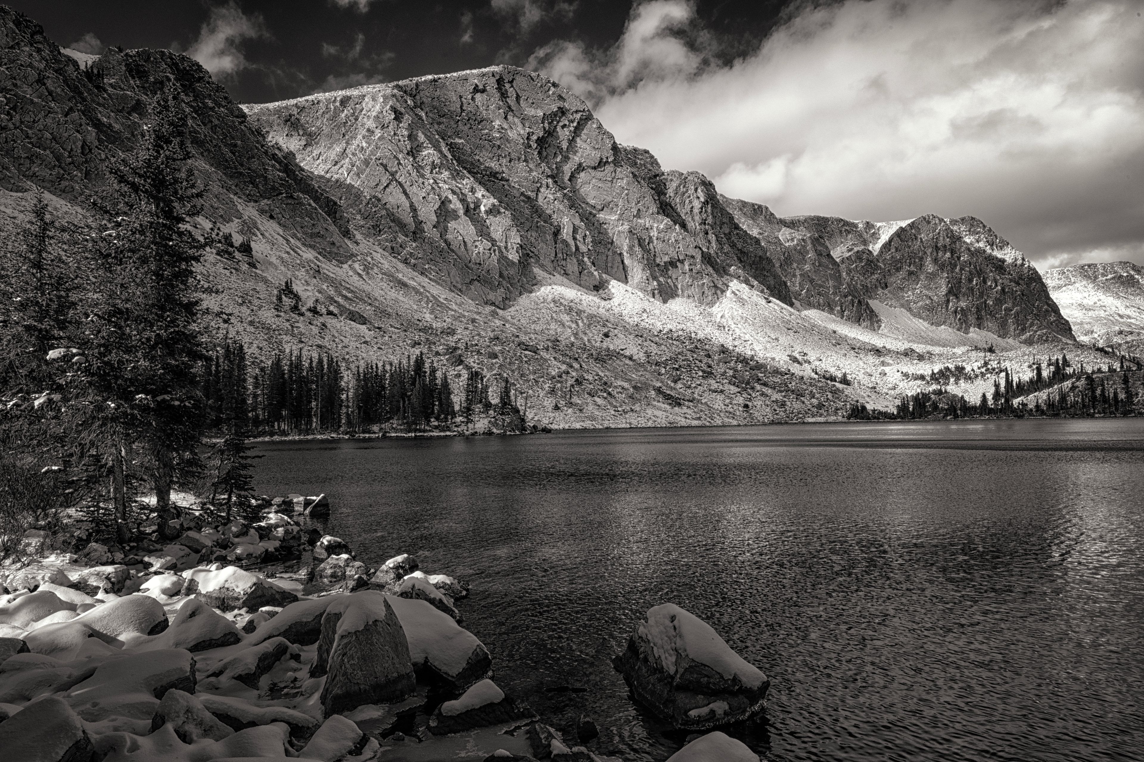Snowy Range in the early winter; Wyoming