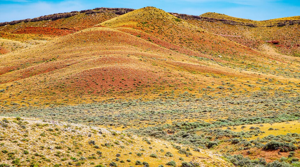 Colorful mountains in Wyoming