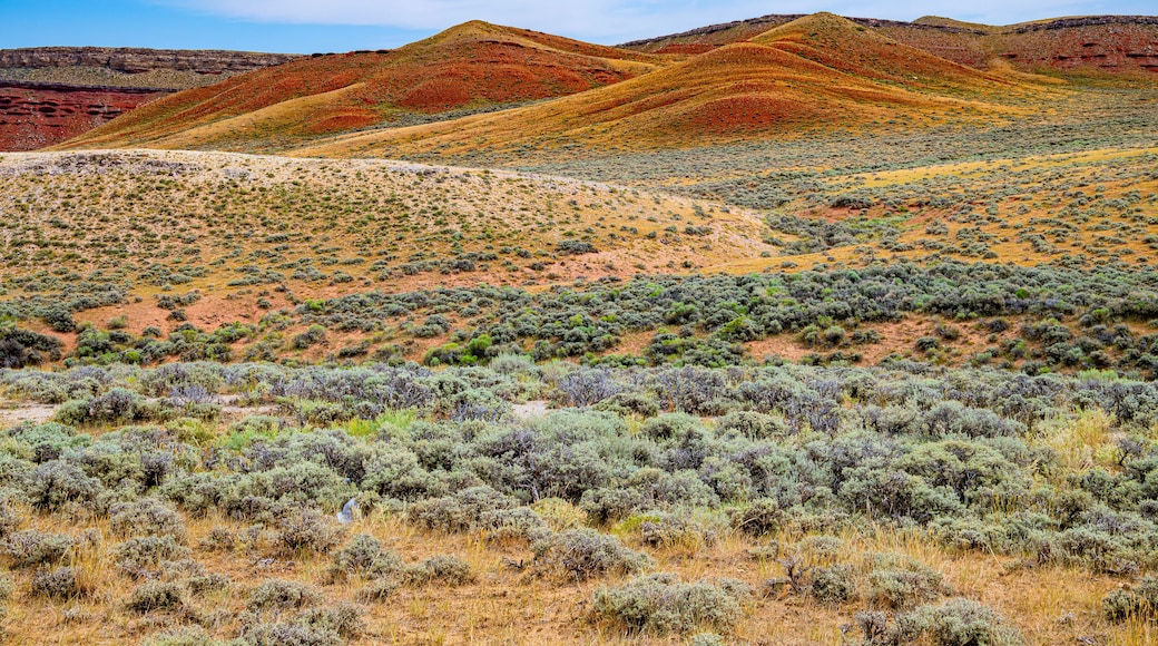 Landscape view near Rawlins, Wyoming