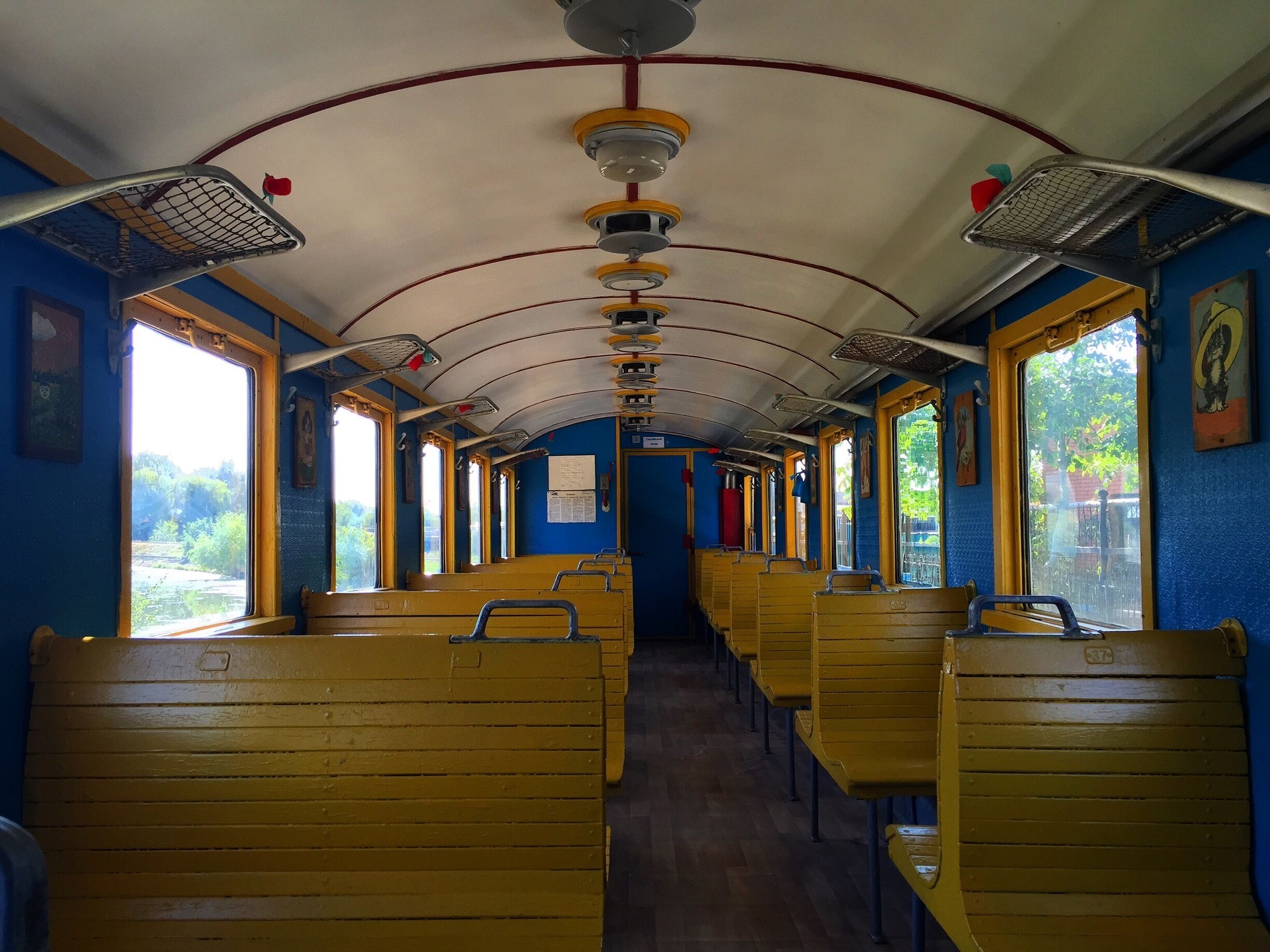 Childrens' railroad.