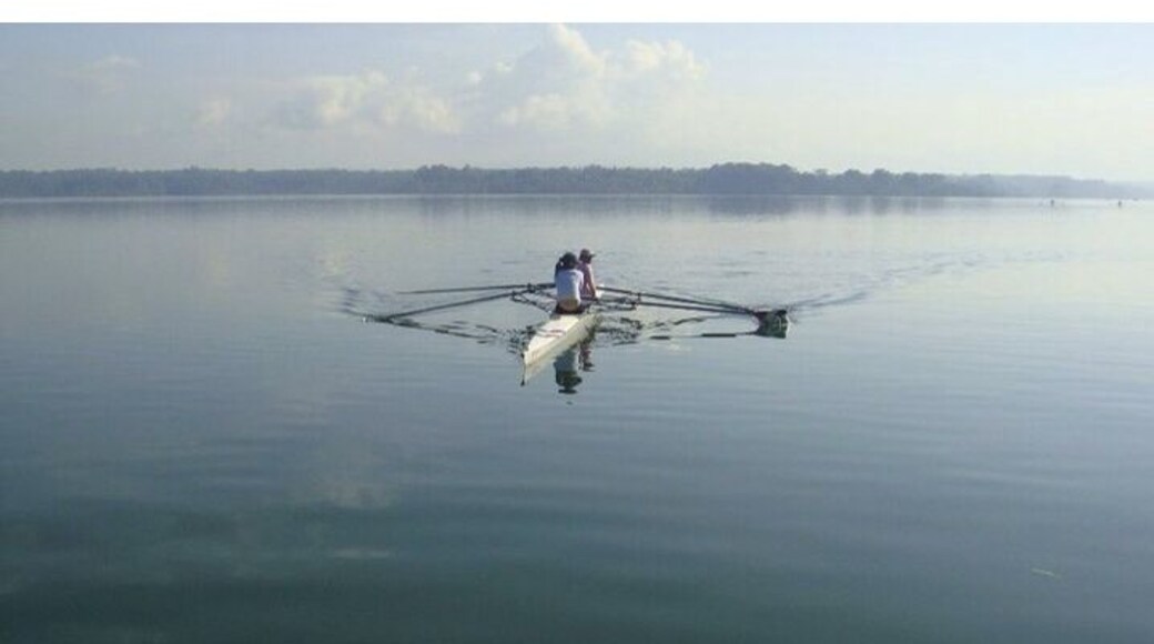 My go to place when i miss the high seas. Rowing on this water reservoir is totally calming. My memorable one here is when my boat got stuck in a mangrove. I realized that i have to row in reverse. This place is were our national athletes are practicing for the competition.