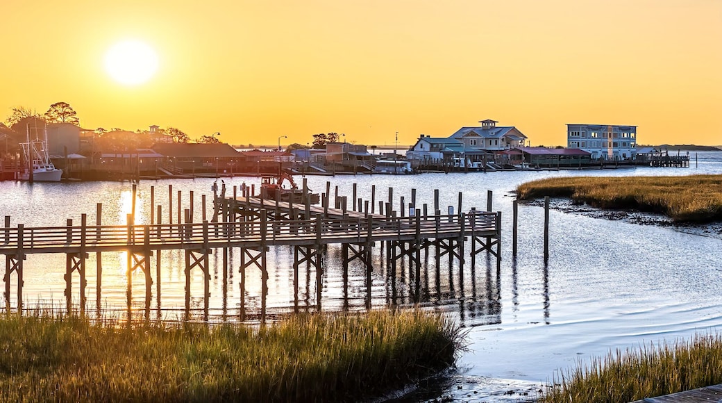 Southport North Carolina sunrise view