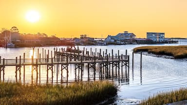 Southport North Carolina sunrise view